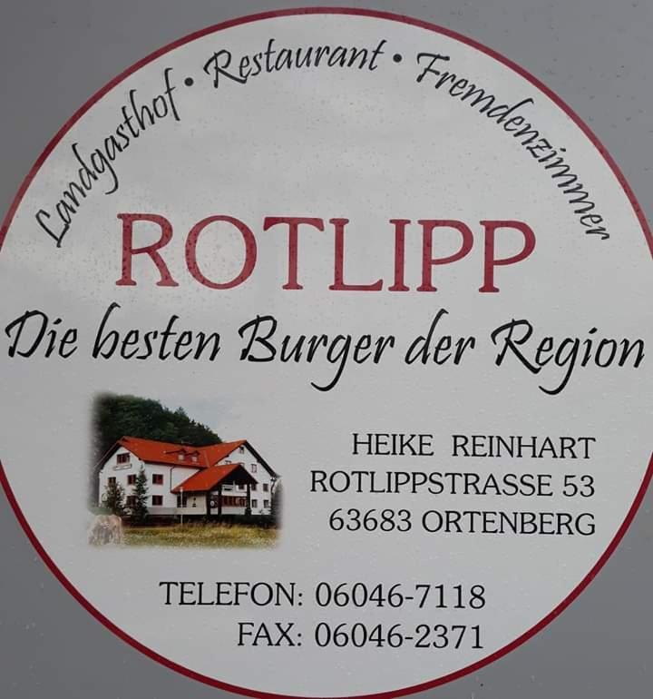 Landgasthof Rotlipp Gaestezimmer Ortenberg  Kültér fotó